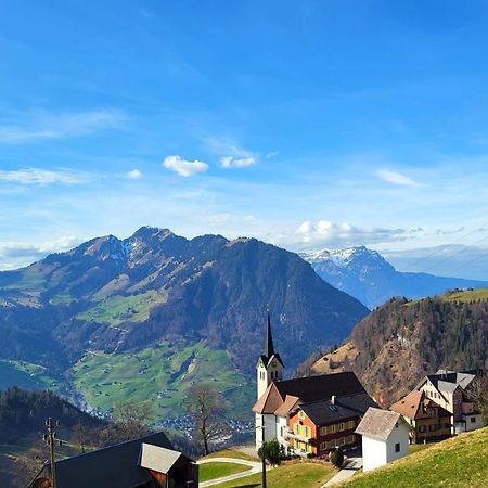 ホテル Pilgerhaus Maria-Rickenbach - Anreise Nur Via Luftseilbahn Moeglich Dallenwil エクステリア 写真