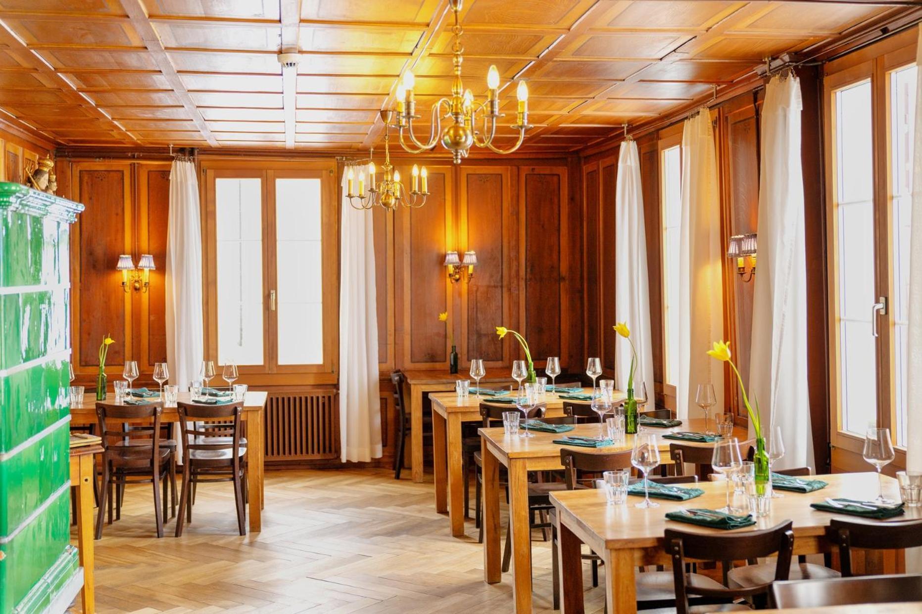 ホテル Pilgerhaus Maria-Rickenbach - Anreise Nur Via Luftseilbahn Moeglich Dallenwil エクステリア 写真