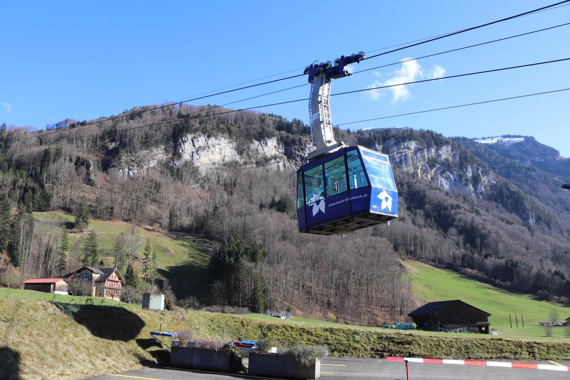 ホテル Pilgerhaus Maria-Rickenbach - Anreise Nur Via Luftseilbahn Moeglich Dallenwil エクステリア 写真