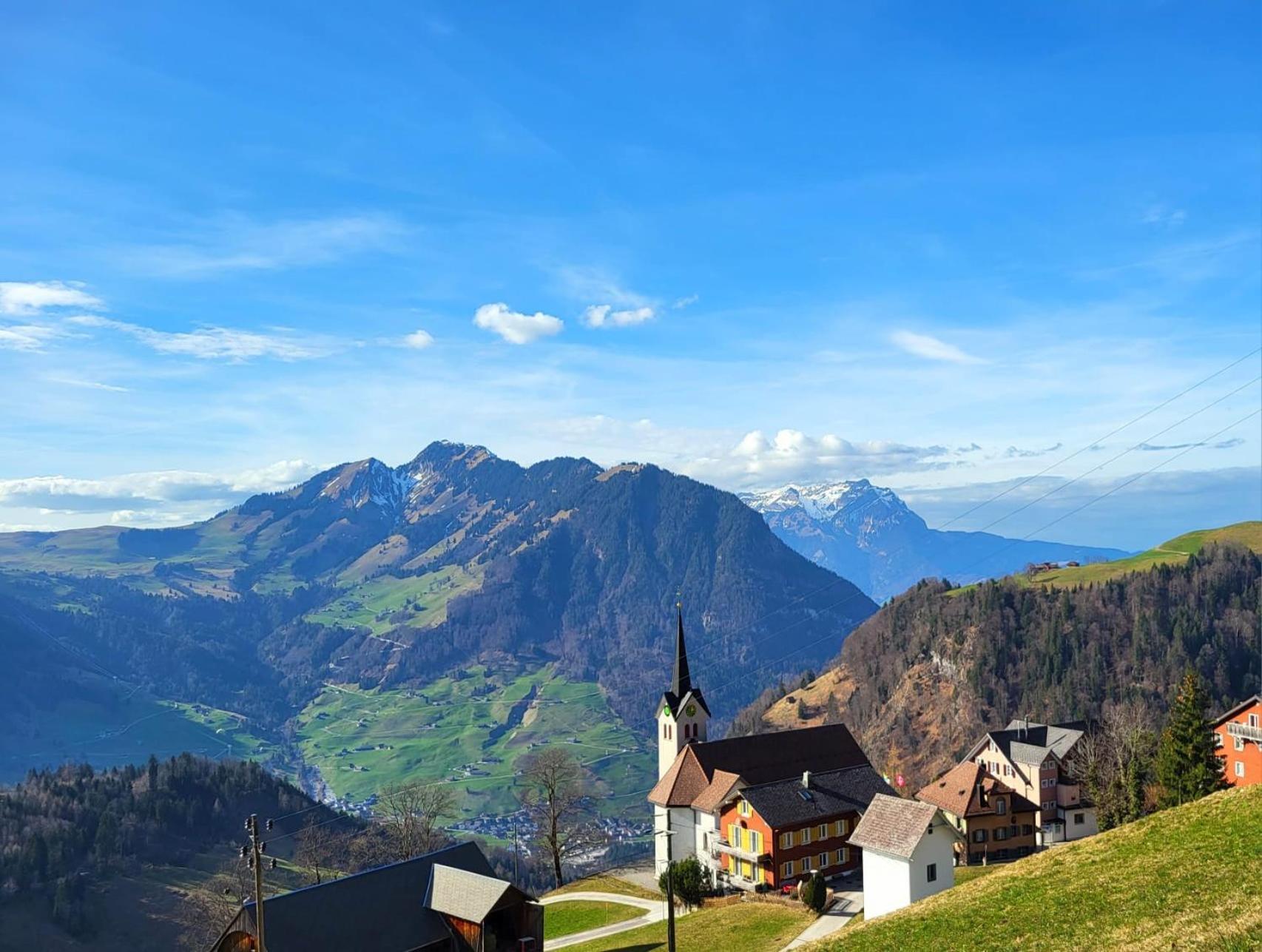 ホテル Pilgerhaus Maria-Rickenbach - Anreise Nur Via Luftseilbahn Moeglich Dallenwil エクステリア 写真